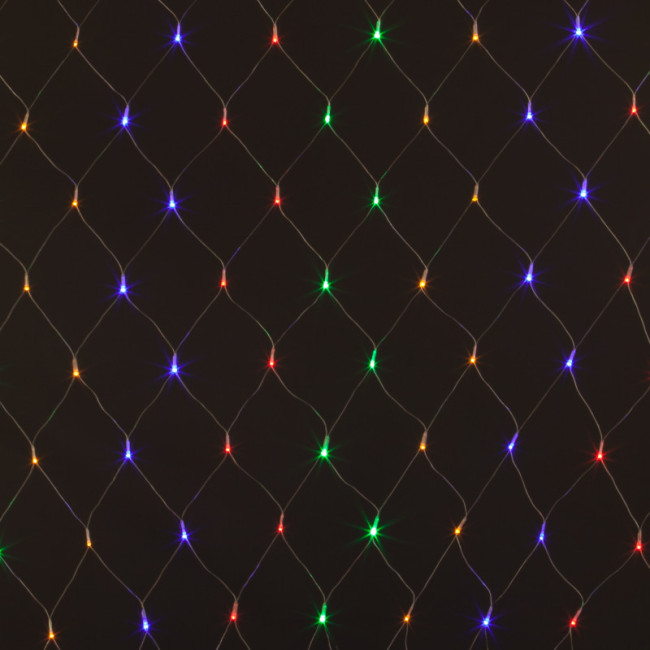 Светодиодная сеть Eurosvet 300-001 мульти 1,5*1,5м IP20