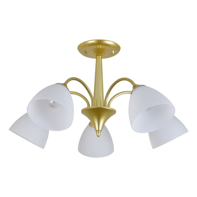 Люстра на штанге Escada Ilex 150003/5R Gold ES0000033 Люстра на штанге Escada Ilex 150003/5R Gold ES0000033