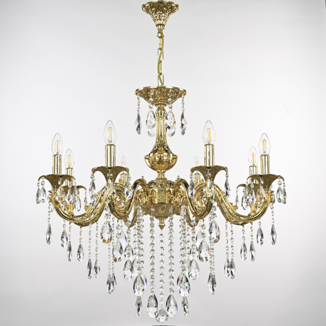 Подвесная люстра Bohemia Ivele Crystal AL79101/8/250 B G Подвесная люстра Bohemia Ivele Crystal AL79101/8/250 B G