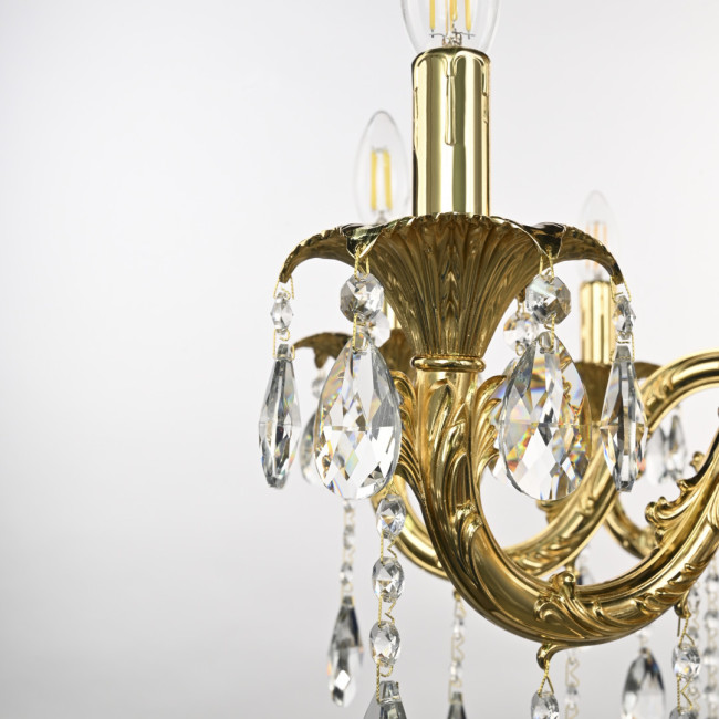 Подвесная люстра Bohemia Ivele Crystal AL79101/8/250 B G Подвесная люстра Bohemia Ivele Crystal AL79101/8/250 B G