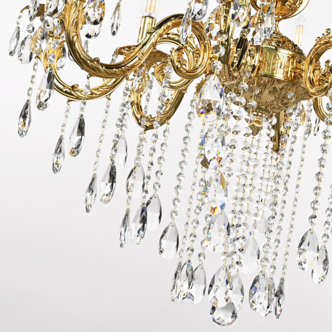 Подвесная люстра Bohemia Ivele Crystal AL79101/8/250 B G Подвесная люстра Bohemia Ivele Crystal AL79101/8/250 B G