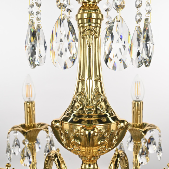 Подвесная люстра Bohemia Ivele Crystal AL79101/8/250 B G Подвесная люстра Bohemia Ivele Crystal AL79101/8/250 B G