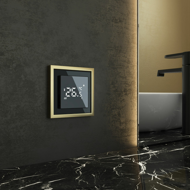 Рамка на 1 пост Werkel Baguette черный-латунь 4690389185779 W0012852 a060239 Рамка на 1 пост Werkel Baguette черный-латунь 4690389185779 W0012852 a060239