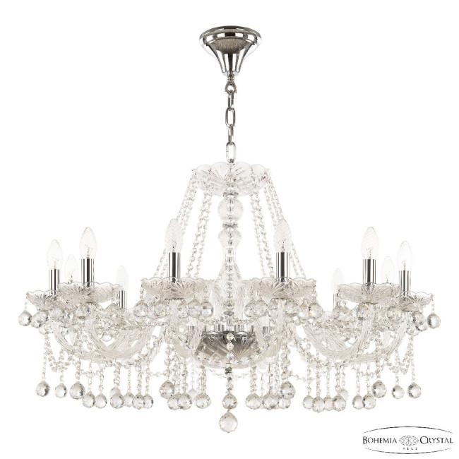 Подвесная люстра Bohemia Ivele Crystal 108/12/300 Ni