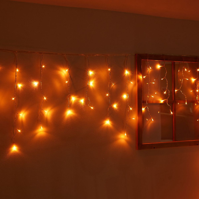 Уличная гирлянда Uniel ULD-B12006-195/TTK AMBER IP44 UL-00010883