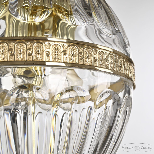 Подвесной светильник Bohemia Ivele Crystal 5680/20 G Clear/M-1H Подвесной светильник Bohemia Ivele Crystal 5680/20 G Clear/M-1H