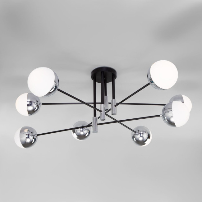 Потолочная люстра Eurosvet Nuvola 70129/8 хром Потолочная люстра Eurosvet Nuvola 70129/8 хром
