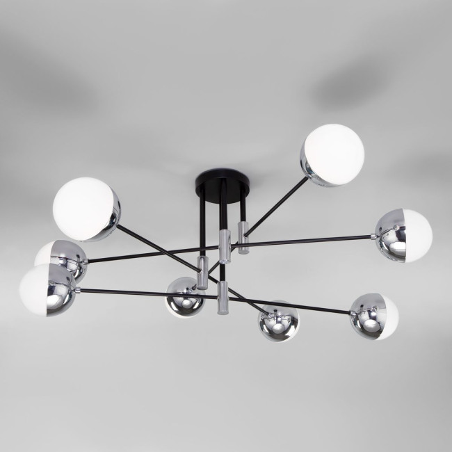 Потолочная люстра Eurosvet Nuvola 70129/8 хром Потолочная люстра Eurosvet Nuvola 70129/8 хром