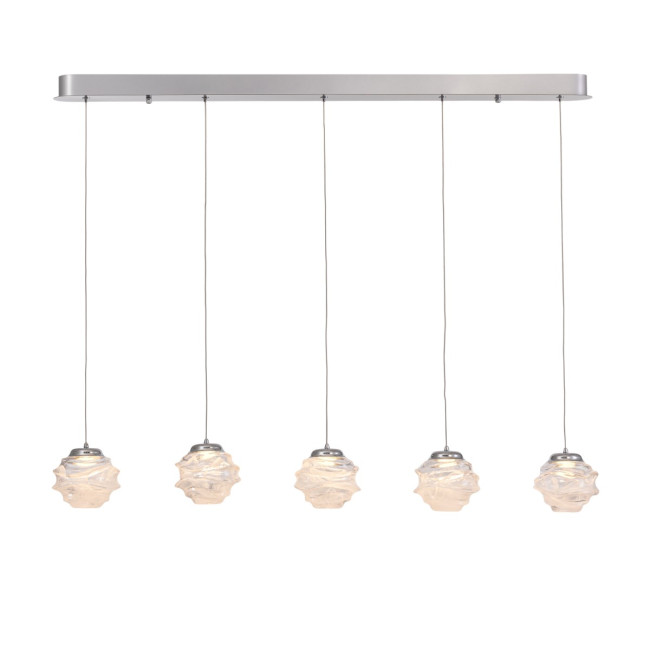 Подвесной светильник MD25030003-5B chrome/clear