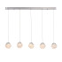 Подвесной светильник MD25030003-5B chrome/clear