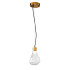 Подвесной светильник Delight Collection KR1197 KR1197P-1 brass/clear Подвесной светильник Delight Collection KR1197 KR1197P-1 brass/clear