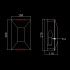 Настенный светильник Delight Collection Harlow Crystal A003-165 A1 ti-gold Настенный светильник Delight Collection Harlow Crystal A003-165 A1 ti-gold