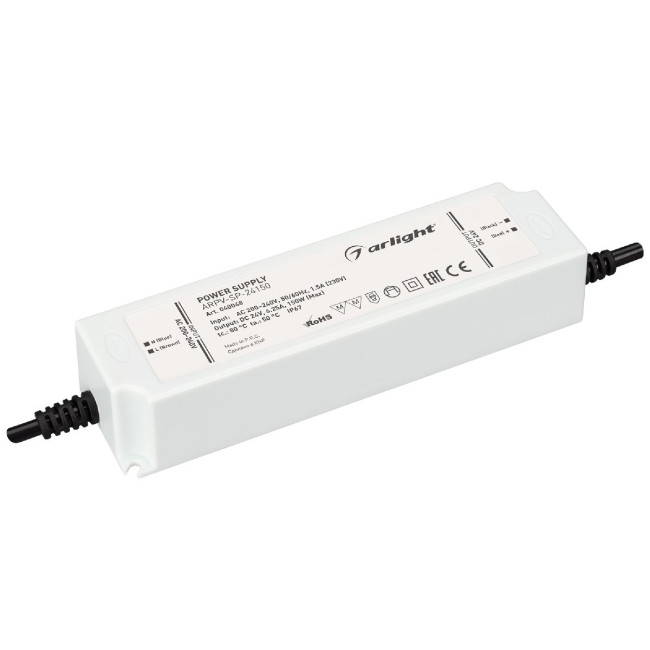Блок питания Arlight ARPV-SP-24150 (24V, 6.25A, 150W) 040048 Блок питания Arlight ARPV-SP-24150 (24V, 6.25A, 150W) 040048