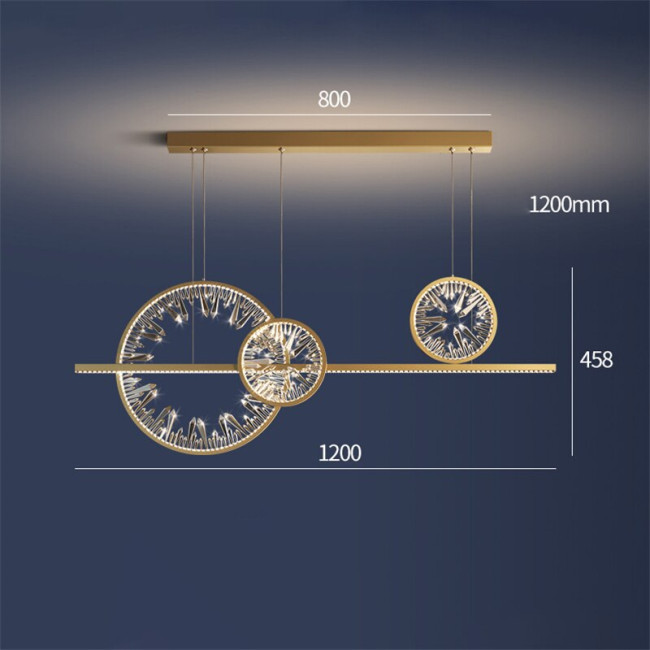 Подвесная люстра Delight Collection XD-120B gold Подвесная люстра Delight Collection XD-120B gold