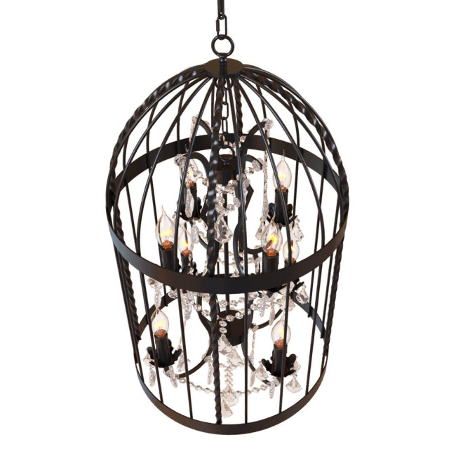 Подвесная люстра LOFT IT Vintage birdcage Loft1891/8 Подвесная люстра LOFT IT Vintage birdcage Loft1891/8
