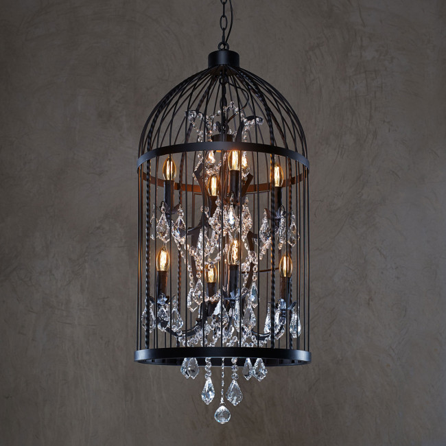 Подвесная люстра LOFT IT Vintage birdcage Loft1891/8 Подвесная люстра LOFT IT Vintage birdcage Loft1891/8