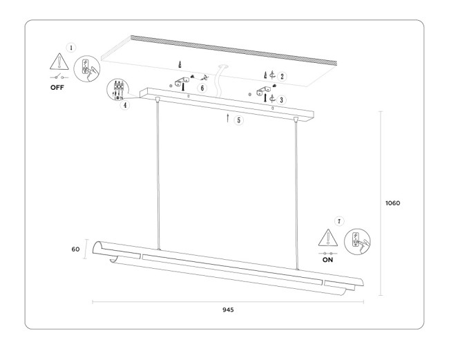 Подвесной светильник Ambrella Light Techno family TN71336 Подвесной светильник Ambrella Light Techno family TN71336