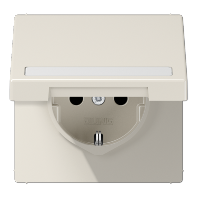 Розетка Schuko с крышкой Jung LS1520BFNAKL Розетка Schuko с крышкой Jung LS1520BFNAKL