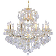 Подвесная люстра Crystal Lux Isabel SP11 Gold/Transparent Подвесная люстра Crystal Lux Isabel SP11 Gold/Transparent