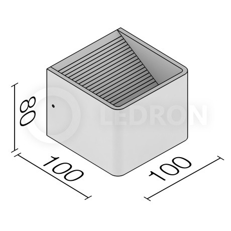 Настенный светильник Elvan BR-310-5W-WW-WTH
