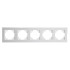 Рамка на 5 постов Stekker Катрин GFR00-7005-01М 49598 Рамка на 5 постов Stekker Катрин GFR00-7005-01М 49598