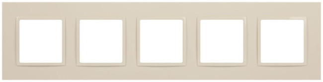 Рамка на 5 постов Эра Elegance 14-5015-02 Б0060592 Рамка на 5 постов Эра Elegance 14-5015-02 Б0060592