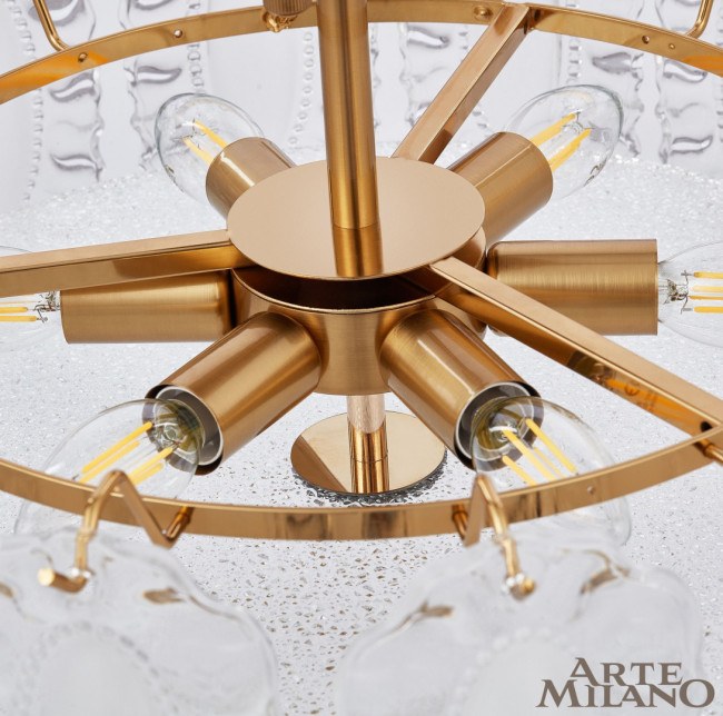 Люстра на штанге Arte Milano Rim 313009/D500 BS