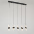 Подвесной светильник DeLight Collection MD23001022-5B matt black Подвесной светильник DeLight Collection MD23001022-5B matt black