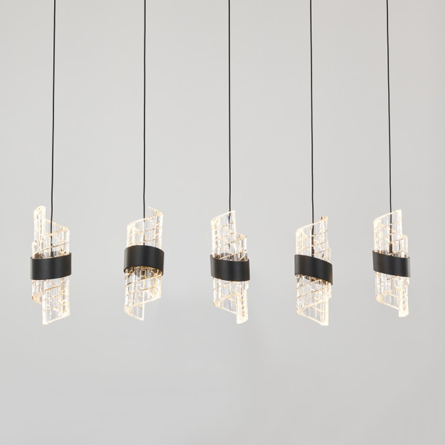 Подвесной светильник DeLight Collection MD23001022-5B matt black Подвесной светильник DeLight Collection MD23001022-5B matt black