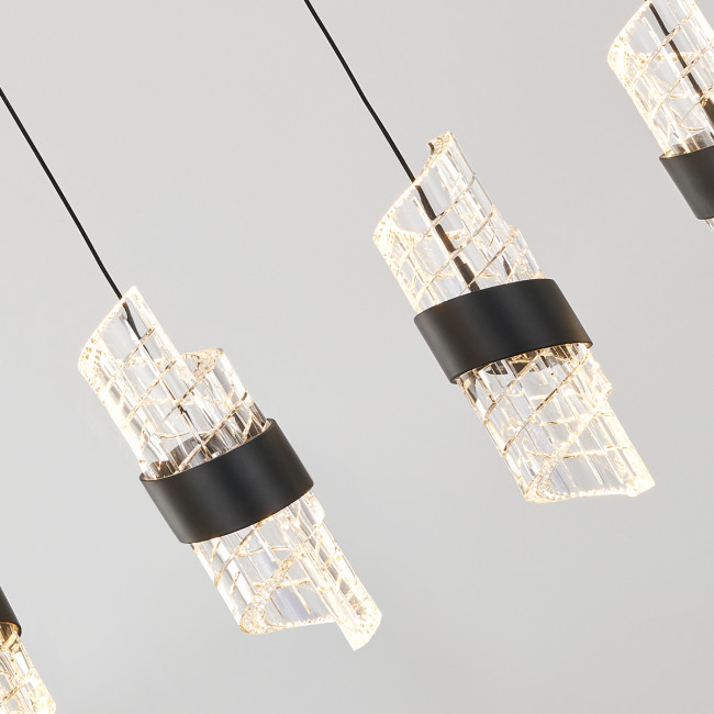 Подвесной светильник DeLight Collection MD23001022-5B matt black Подвесной светильник DeLight Collection MD23001022-5B matt black
