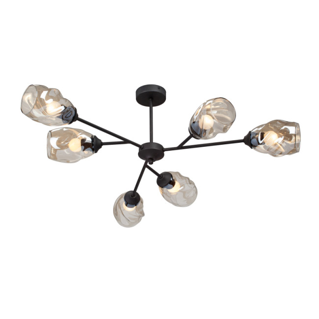 Люстра на штанге Vitaluce V3958-1/6PL Люстра на штанге Vitaluce V3958-1/6PL