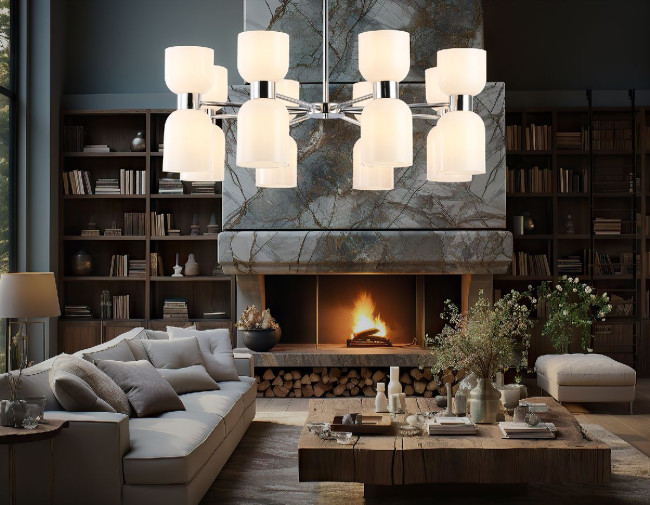 Люстра на штанге Ambrella Light High Light Heigh Light LH56085