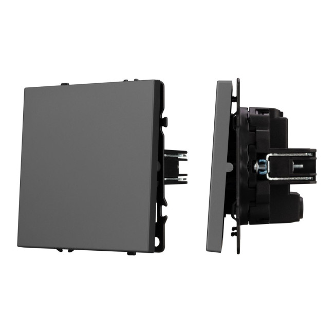 Механизм выключателя одноклавишный перекрёстный Arlight SWT-NOBE-MKX1-SFPL-GR (230V, 10A) 054251 Механизм выключателя одноклавишный перекрёстный Arlight SWT-NOBE-MKX1-SFPL-GR (230V, 10A) 054251