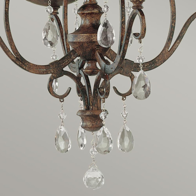Подвесная люстра Feiss FE-CHATEAU4 Подвесная люстра Feiss FE-CHATEAU4