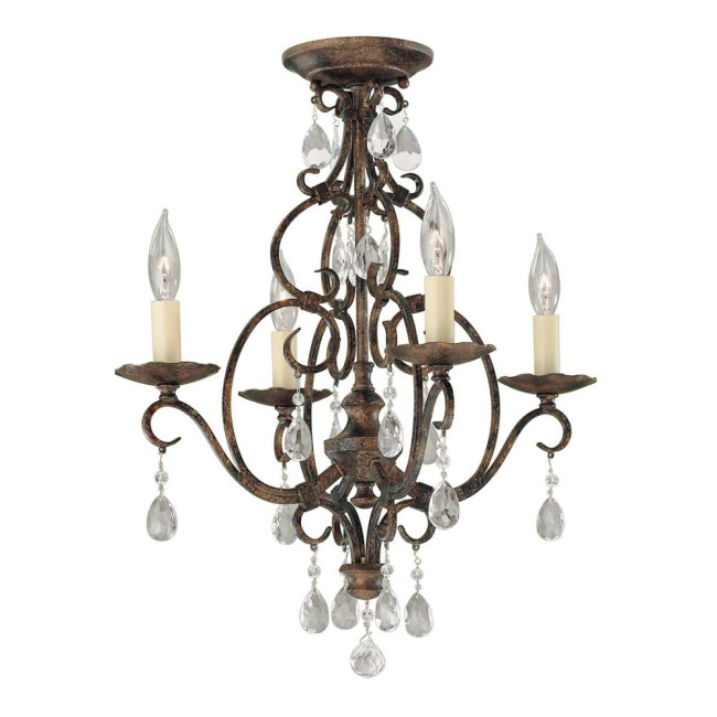 Подвесная люстра Feiss FE-CHATEAU4 Подвесная люстра Feiss FE-CHATEAU4