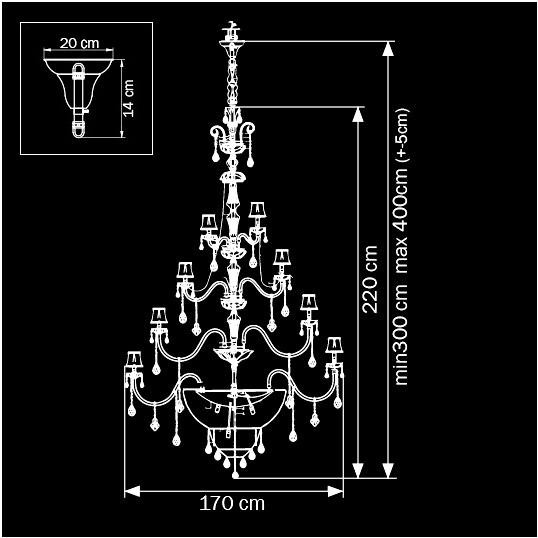 Подвесная люстра Osgona Nativo 715577 Подвесная люстра Osgona Nativo 715577