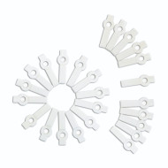 Комплект фиксаторов Apeyron (25 шт) для светодиодной ленты 12В 09-16 Комплект фиксаторов Apeyron (25 шт) для светодиодной ленты 12В 09-16