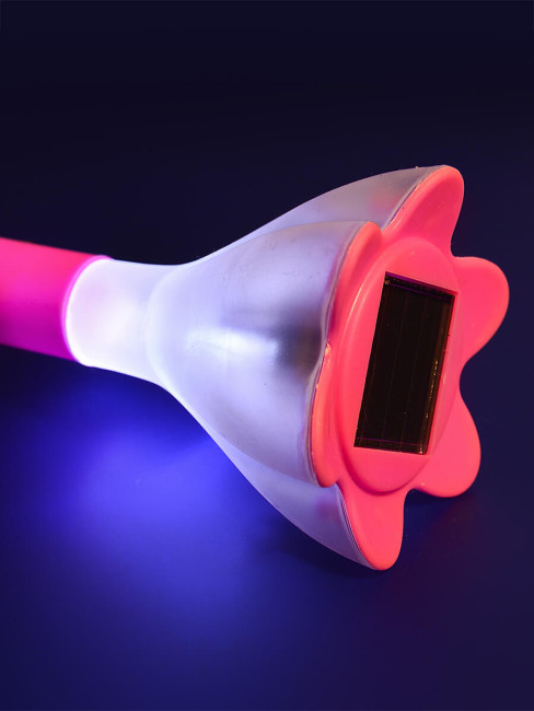 Светильник на солнечных батареях (UL-00001762) Uniel Promo USL-C-420/PT305 Pink Crocus Светильник на солнечных батареях (UL-00001762) Uniel Promo USL-C-420/PT305 Pink Crocus