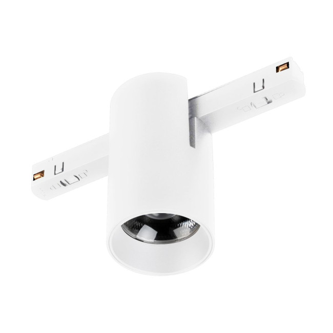 Трековый магнитный светильник Arlight MAG-ORIENT-AXIO-R60-10W Warm3000 (WH, 24 deg, 48V) (IP20 Металл) 059259