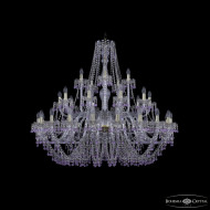 Подвесная люстра Bohemia Ivele Crystal 1410/20+10+5/460 G V7010