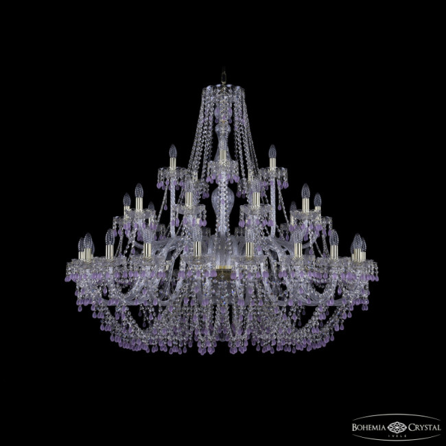 Подвесная люстра Bohemia Ivele Crystal 1410/20+10+5/460 G V7010