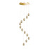 Каскадная люстра Delight Collection Terrene MD13003023-12A gold Каскадная люстра Delight Collection Terrene MD13003023-12A gold