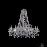 Подвесная люстра Bohemia Ivele Crystal 1411/18/400/h-113 Ni