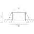 Встраиваемый светильник MR16 Lightstar Levigo Base 010067 Встраиваемый светильник MR16 Lightstar Levigo Base 010067