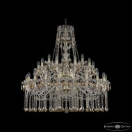 Подвесная люстра Bohemia Ivele Crystal 1413/20+10+5/400/2d G K721