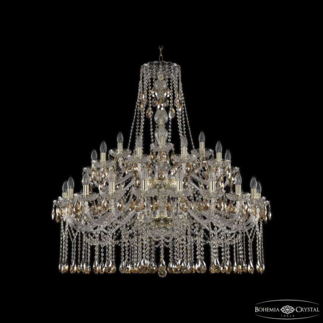 Подвесная люстра Bohemia Ivele Crystal 1413/20+10+5/400/2d G K721