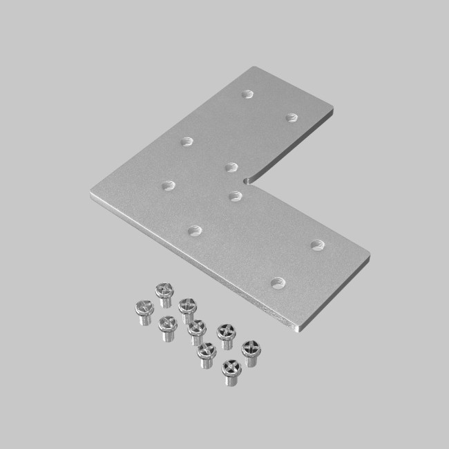 Соединитель угловой для шинопровода Maytoni Accessories for tracks Gravity TRA010CL-21 Соединитель угловой для шинопровода Maytoni Accessories for tracks Gravity TRA010CL-21