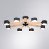 Потолочные люстры Arte Lamp Tenda A1624PL-8BK