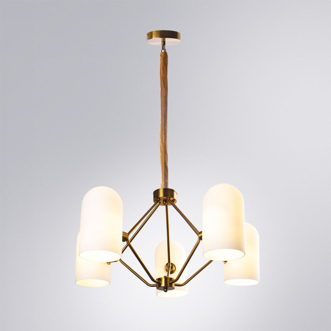 Подвесная люстра Arte Lamp Cassel A5454LM-5PB Подвесная люстра Arte Lamp Cassel A5454LM-5PB