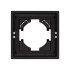 Рамка пластиковая на 1 пост Arlight FRM-TENDO-SFPL-1-BK 054642 Рамка пластиковая на 1 пост Arlight FRM-TENDO-SFPL-1-BK 054642